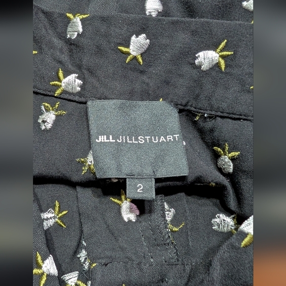 Jill Jill Stuart‎ Embroidered Wide Leg Pant Size 2 0044 - Picture 8 of 9